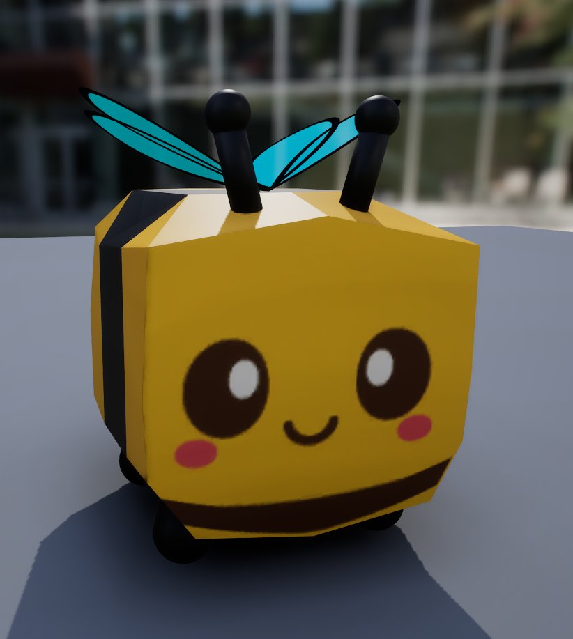PetGamesStudios's tweet photo. ✨ Buzzy Bee 🐝
One of the pets in my upcoming UEFN Pet Game. 💛
Still in development — more pets and updates coming soon!
#UEFN #FortniteCreative #PetTycoon #GameDev #WIP #LowPoly https://t.co/6SNZ5AcFPs