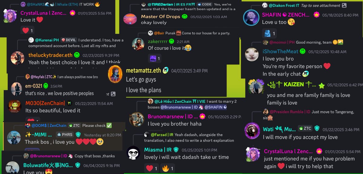 domcabixzen's tweet image. This community is not just a place, but a warm embrace. Thank you for being a part of this love. 💚