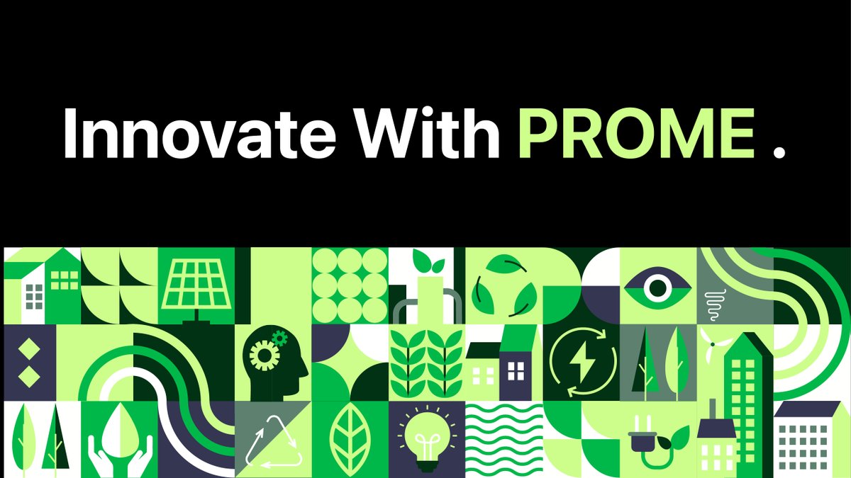 PROME_En's tweet photo. PROME will bring revolutionary blockchain an AI technologies into the energy sector. 
Imagine a grid that self-regulates without the need for human intervention, a grid that is cryptographically unbreakable - this is the future we are realizing,
#PROME #blockchain #sustainability https://t.co/hvhFE8Ctm8