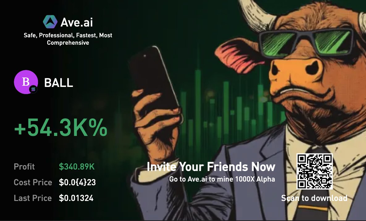 Only0neDouble_G's tweet image. Do you want to catch crypto gems before they moon? 🤔🚀

Ave.ai’s Alpha Signal Bot tracks Smart Money buys in real-time.
Get alerts 👉 t.me/AveSignalMonit…
Ready to snipe? 🎯 Use the bot 👉 t.me/AveSniperBot?s…

#AveAI #AlphaBot #CryptoGems