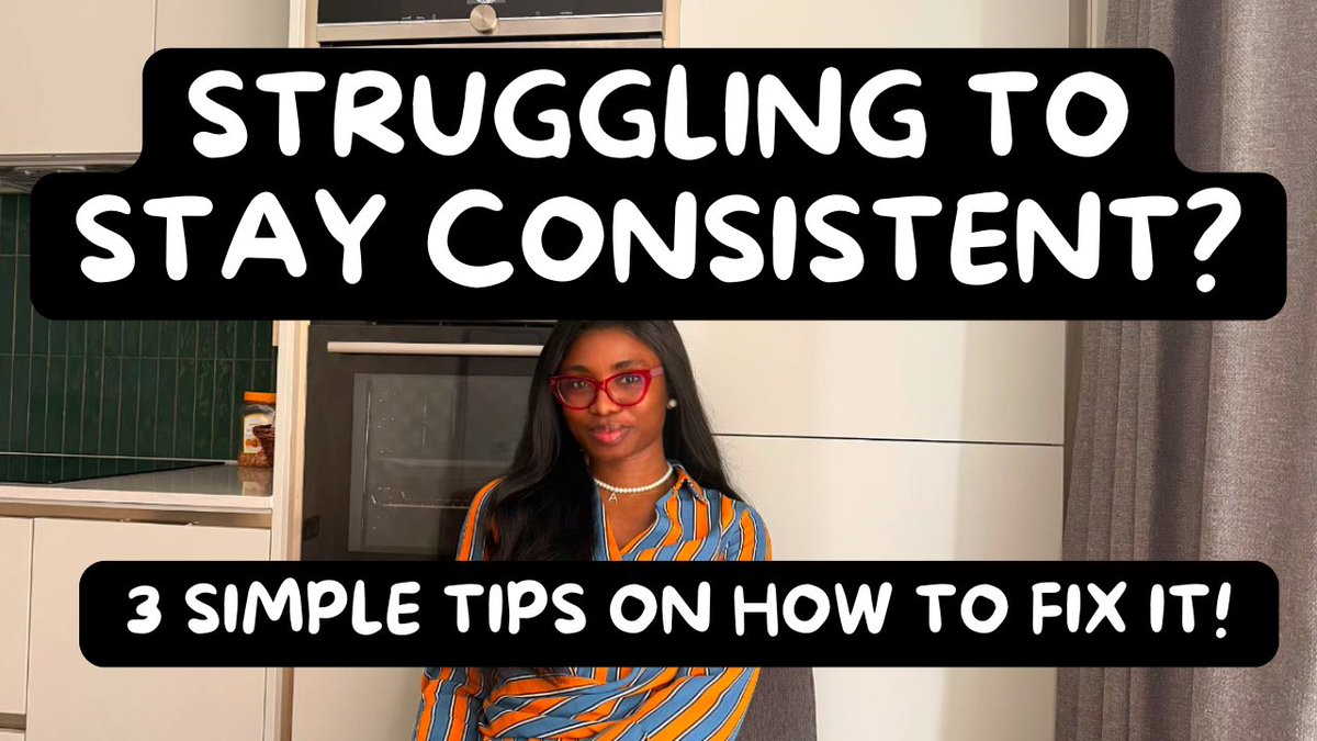 Happy Sundayyy, NEW YOUTUBEEE!🥳🚀

In this video, I’m sharing 3 simple tips that have helped me stay on track and become more consistent. Being consistent can get really hard especially when your life is busy or you’re just plain tired🫠

Watch here😌⬇️
🔗youtu.be/i3DBQYiY1jA