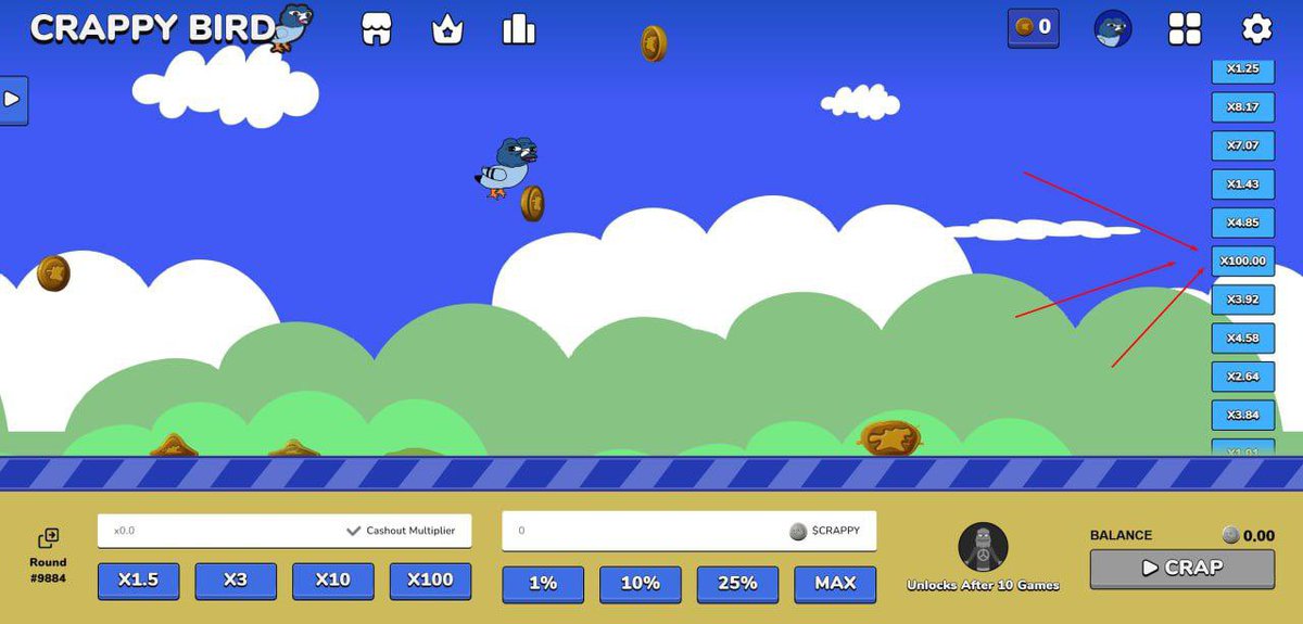 What do you think is going to happen when people realise that $Crappy has a betting game where degens can 100x their bets? And that it’s been played 200k times? 

Do you think the $Base gem will still be at a $3m market cape then? 

No it won’t. Moon is a matter of time anon.