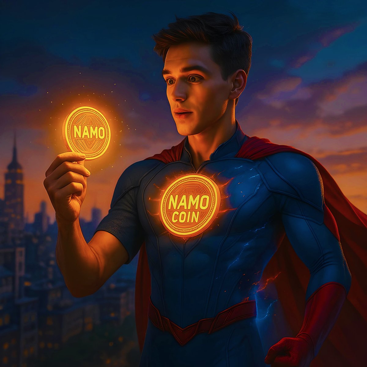 namocoin_ai's tweet photo. 🦸‍♂️ Unlock your inner hero. Namo Coin is your superpower.

Telegram:https://t.co/sxBeHA6xwV

#SOL #Pumpfun #pitcoin #SafeFart $TADALA $Boopa $Chewy $urgay $DOG $BABIFY $PENGU $BMT $House $TRUMP $BRUTE $AAA $TROLL $BWAH $SPX $IMG $Mog $ZBCN $CB #ai16z https://t.co/2qWEhXyoYi