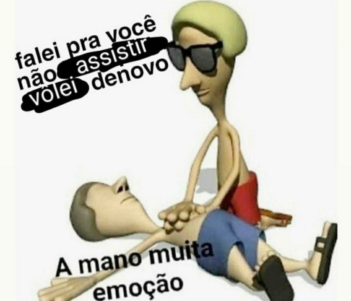 Eu já tinha aceitado a derrota, essa reação final foi só pra iludir e jogar a pá de terra final pqp VAI TOMAR NO VU
#VoleiNaGlobo