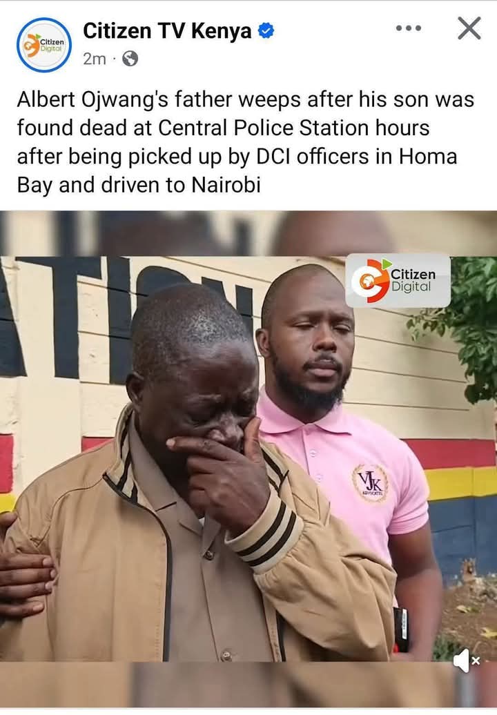 VMweteri's tweet photo. It's so sad ,Albert ojwang graduated from university in the year 2021.He didn't have a job ,at least they could give him a job instead of killing him .😢 https://t.co/fAPobQw7f8