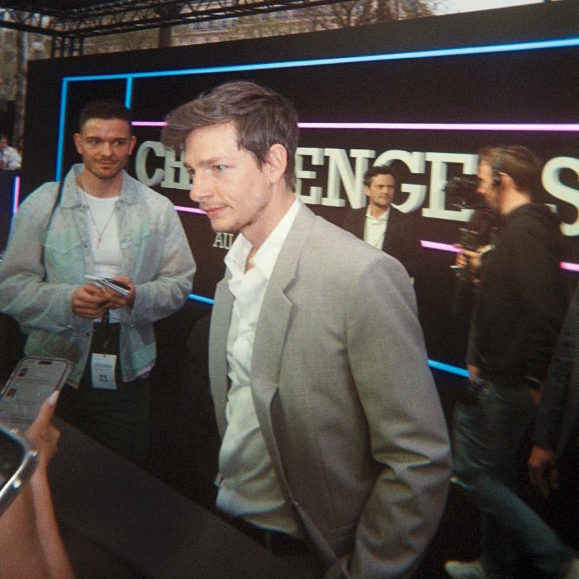 the challengers cast captured on film at the premiere in paris last year  ੈ✩‧˚