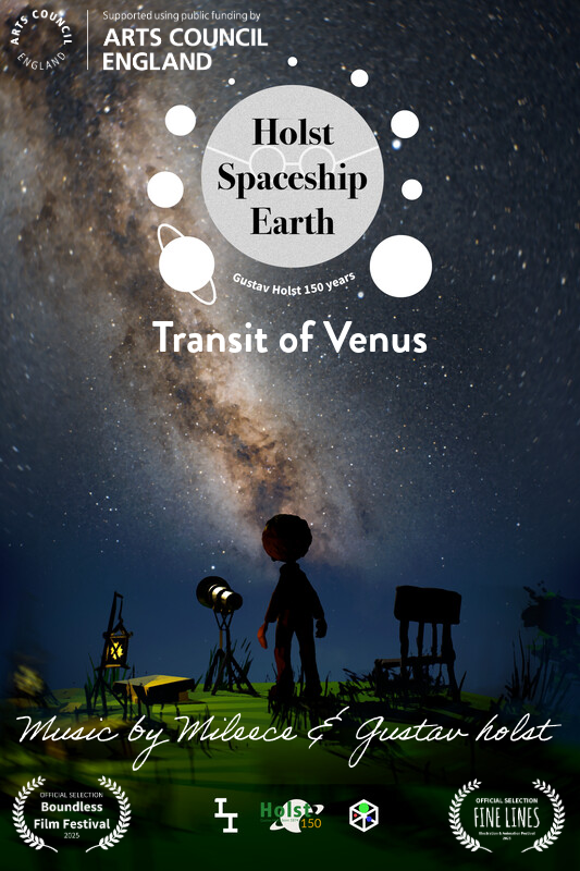 jamesemarks's tweet photo. We’ve just submitted #HolstSpaceshipEarth to #RaindanceFilmFestival @Raindance @FilmFreeway 

New original music by Mileece &amp; handcrafted in @OpenBrushApp VR with cybernetic #GustavHolst #ThePlanets 🪐

10 years after The Otherside, #HackThePlanet VR &amp; YouTube on the Big Screen https://t.co/sB12xhDGWr