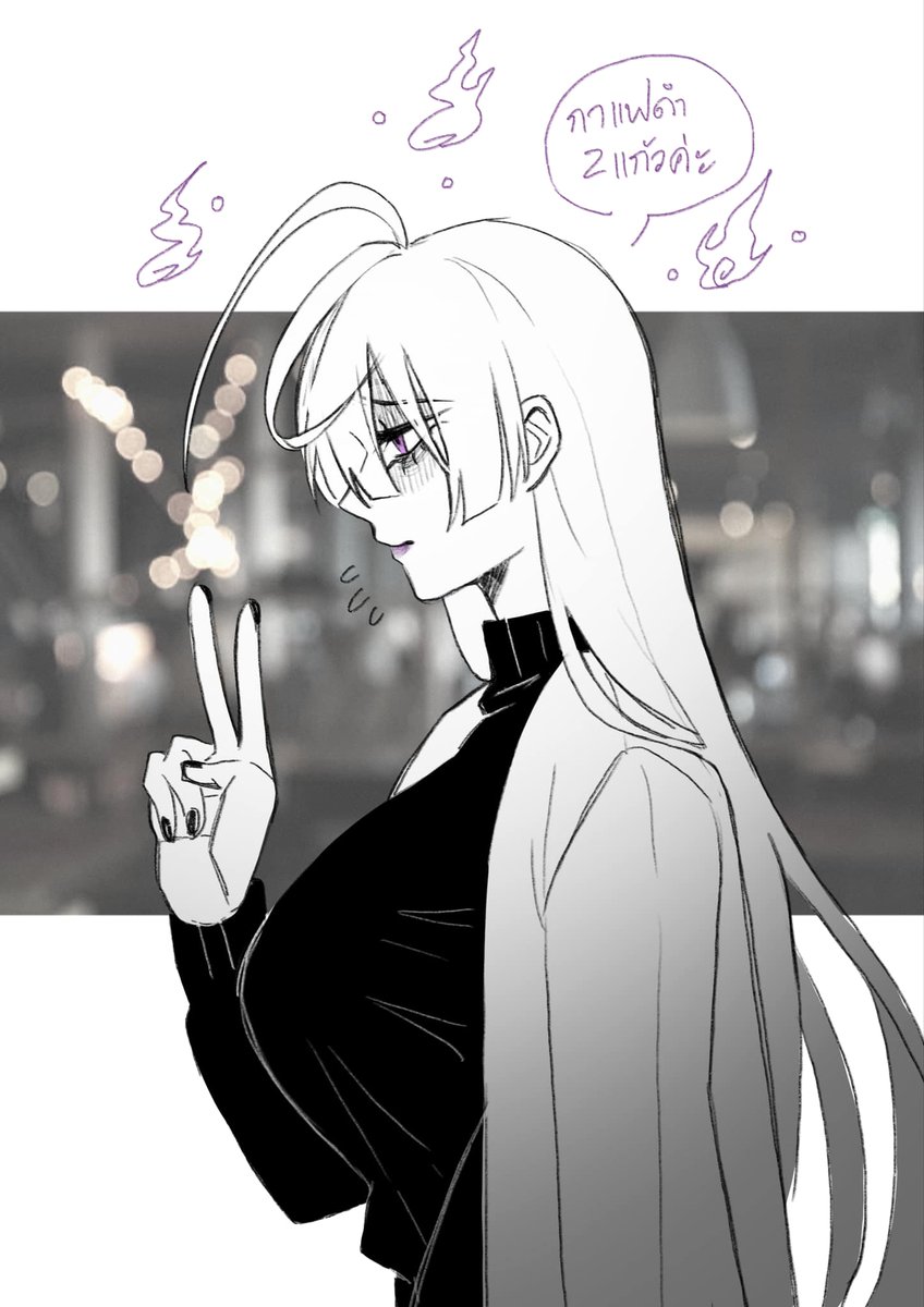 [เปิดโรล | แยกรูท | 3ทุ่ม ณ คาเฟ่ใกล้ปิดแล้วแห่งหนึ่ง]
(แจมสั้นๆทำความรู้จักได้ค่ะ)

เฟลิเซียในสภาพอิดโรยที่เพิ่งเขียนต้นฉบับเสร็จ แบกสังขารออกมาซื้อกาแฟตุนเตรียมเริ่มเข้าทำงานเป็นบรรณารักษ์วันแรกในวันพรุ่งนี้

หญิงสาวถอนหายใจยาว ขณะยืนรอกาแฟ...ดูท่าวันนี้จะไม่ยอมนอนอีกแล้ว