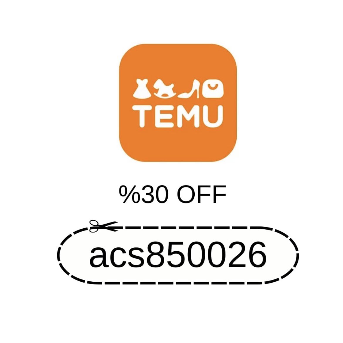 temunews's tweet photo. Temu coupon code [acs850026]
30% OFF ✅

Temu promo code [acs850026]
30% OFF ✅

Temu discount code [acs850026]
30% OFF ✅

#TemuDeals #TemuFinds #TemuHaul #TemuPromo https://t.co/oY3XMgdBAf