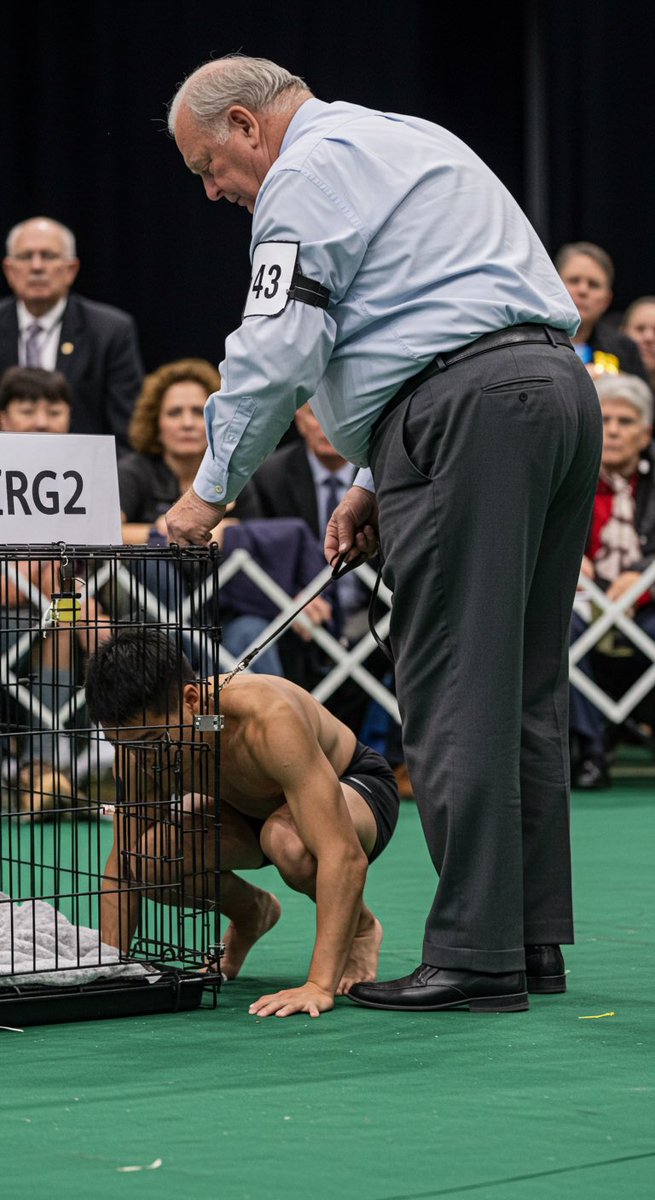 The ones with bad performance will be downgraded to compete in dog shows. They are not as good at athletics and agility compared to the high quality dog breeds, but they excel at obedience.

#raceplay #ageplay #petplay #cmnm #wmam #raceplaygay #nationplay #dilf #humiliation