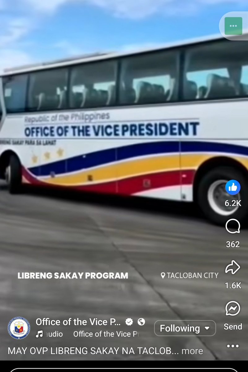 OVP Libreng Sakay Program magkakaroon na rin sa Tacloban City!
Yung tinapyasan ng bongga na nila ng budget, pero mas maraming tao pa ang natutulongan. Aba! Di biro yung araw-araw eh nakakamenus ka sa pamasahe noh! Syempre di yan gets ng mga elitistang tambaloslos. Di ba Martin?😏