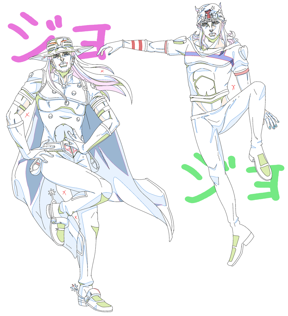 MiluoGV's tweet image. gyroとjohnny