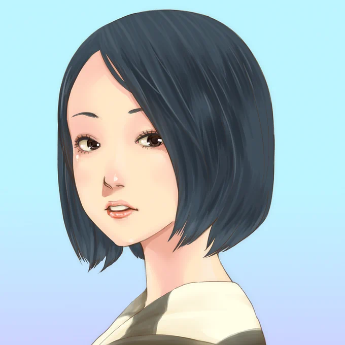 10年近く(ッ!?)ぶりにアイコン変えた ガラッと変えると「誰こいつ?」になりそうなので、同じような色味で描いた 絵柄はまあまあ違ってるけど、前のテイストの絵柄も全然好きやと思った もっと上手くなりたいね