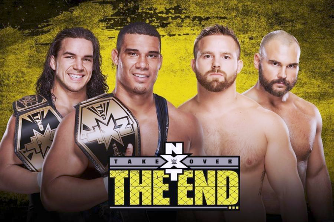 wrestle_hist's tweet photo. 6/8/2016 

The Revival defeated American Alpha to win back the NXT Tag Team Championship at TakeOver: The End from Full Sail University in Winter Park, Florida.

#WWE #WWENXT #TakeOver #TheEnd #TheRevival #FTR #DashWilder #ScottDawson #CashWheeler #DaxHarwood #AmericanAlpha https://t.co/VBGETAN91l