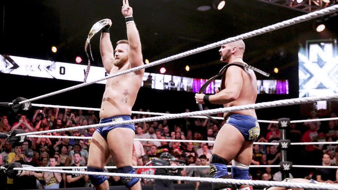 wrestle_hist's tweet photo. 6/8/2016 

The Revival defeated American Alpha to win back the NXT Tag Team Championship at TakeOver: The End from Full Sail University in Winter Park, Florida.

#WWE #WWENXT #TakeOver #TheEnd #TheRevival #FTR #DashWilder #ScottDawson #CashWheeler #DaxHarwood #AmericanAlpha https://t.co/VBGETAN91l
