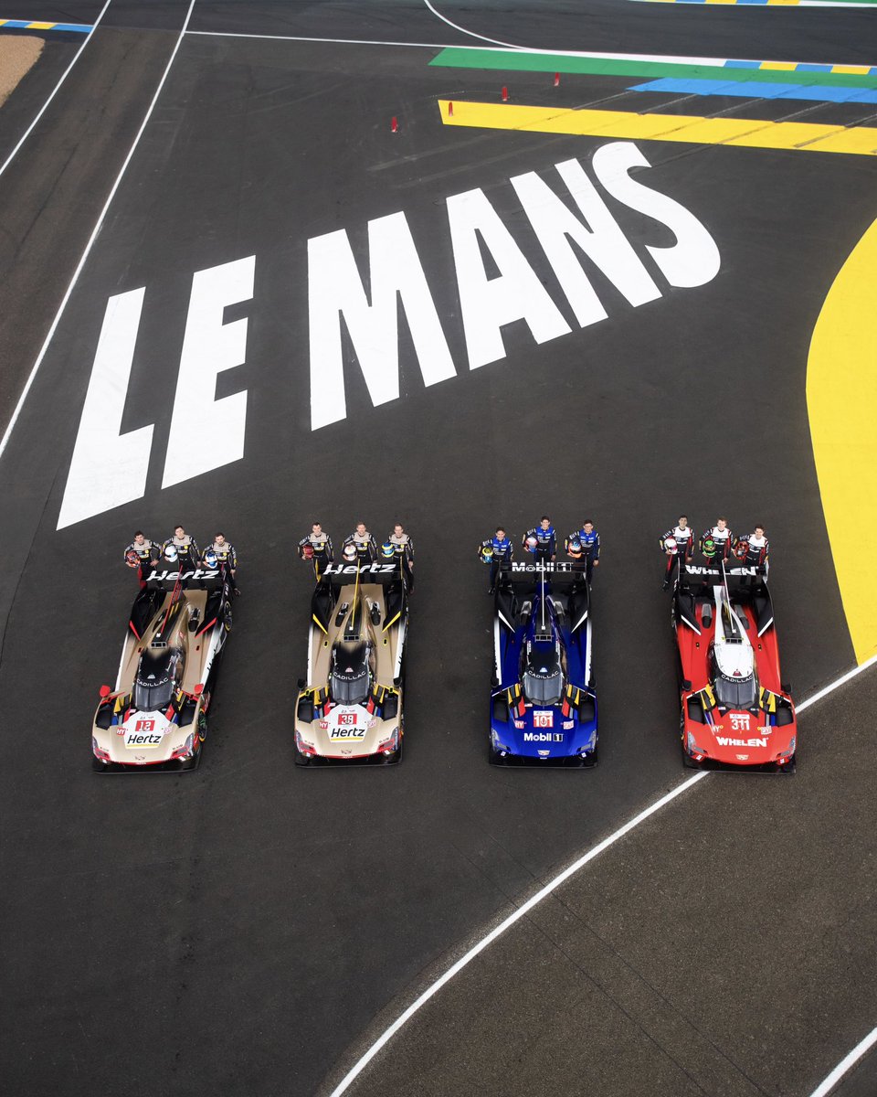 A warm welcome in France! 

#WayneTaylorRacing • #CadillacRacing