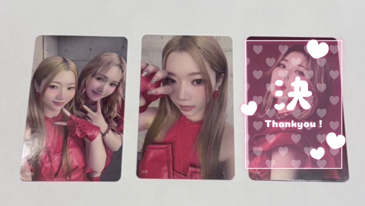 yuunyl's tweet photo. IS:SUE  2ND IS:SUE ASSEMBLE 事前ラントレ 7000��トレカ

【譲】菜乃026,R030,R038
梨乃021,029,R044,R038,事前トレカ

【求】優希020,021以外

ファンコン東京手渡し

#ISSUE交換 #ISSUE_交換 https://t.co/NNJJUJC2NG