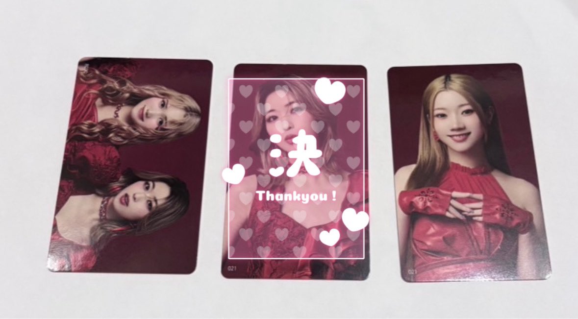 yuunyl's tweet photo. IS:SUE  2ND IS:SUE ASSEMBLE 事前ラントレ 7000��トレカ

【譲】菜乃026,R030,R038
梨乃021,029,R044,R038,事前トレカ

【求】優希020,021以外

ファンコン東京手渡し

#ISSUE交換 #ISSUE_交換 https://t.co/NNJJUJC2NG