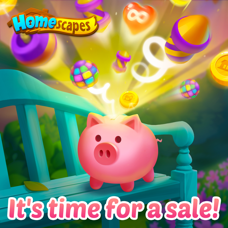 🛍️ Two is better than one — especially when it comes to deals!
Get in on our Double Sale before it’s gone: homescapes.onelink.me/zep5/qv4qicws