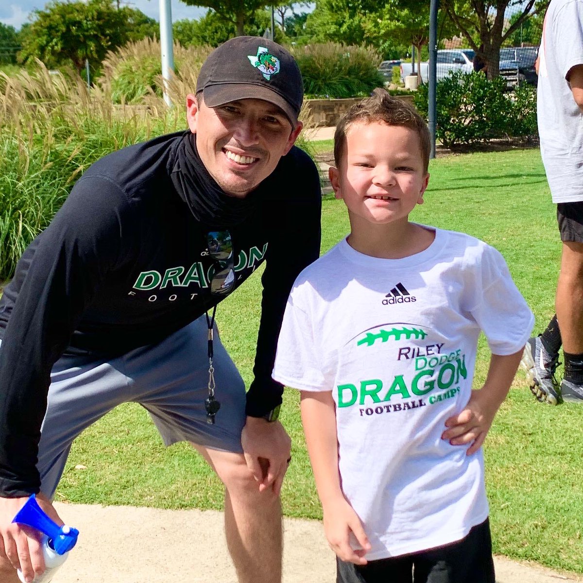 Kolton’s last year at the K-6th grade Dragon 🏈 camp! Wow how time flies!!!