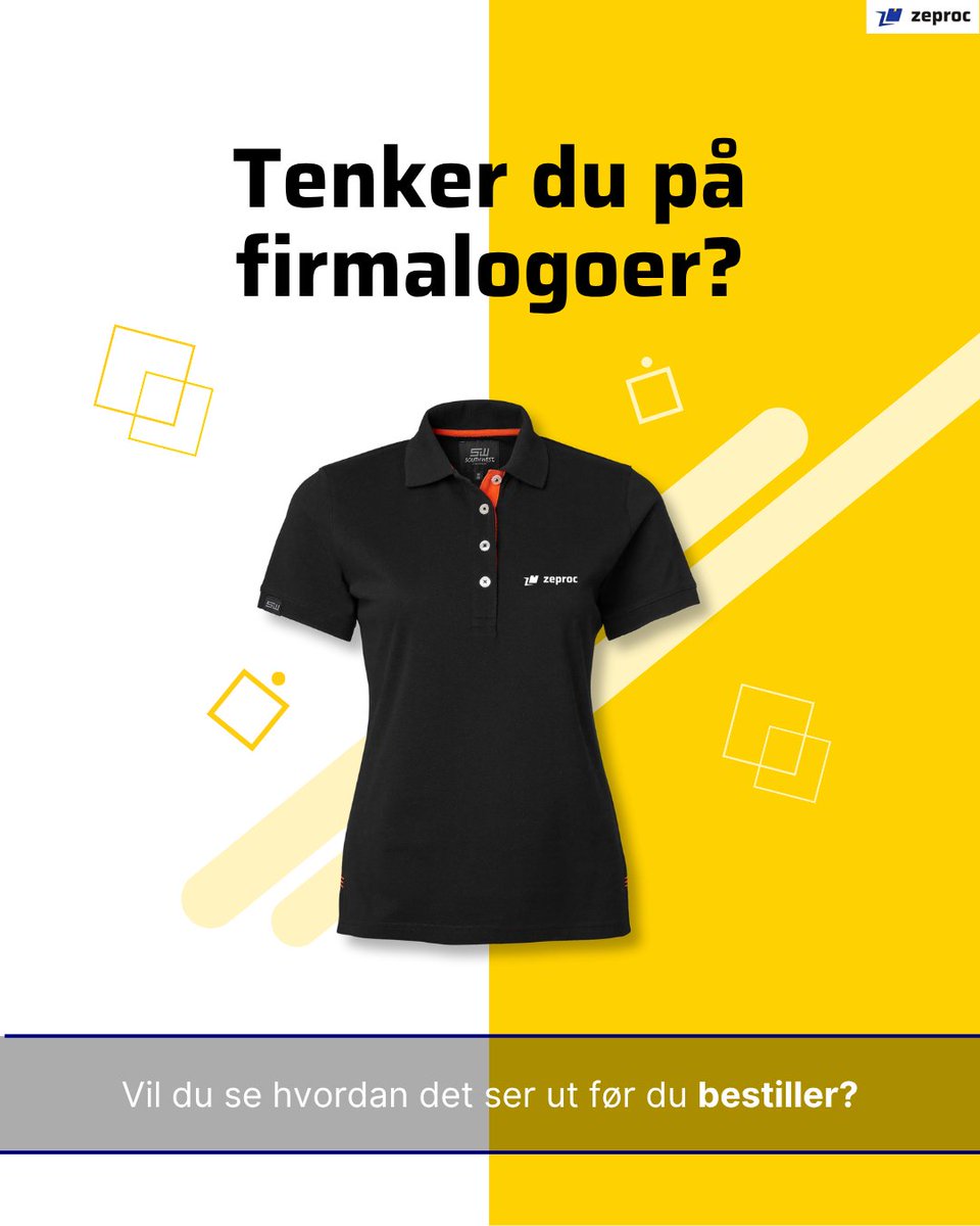 zeproc_norge's tweet image. Vil du se logoen din på en polo før du bestiller?

📩 Få en gratis mockup på under 5 minutter.
✅ kontakt@zeproc.com
✅ zurl.co/Q8WFn 

#LogoTrykk #Profilering #Zeproc #Arbeidstøy #Mockup
