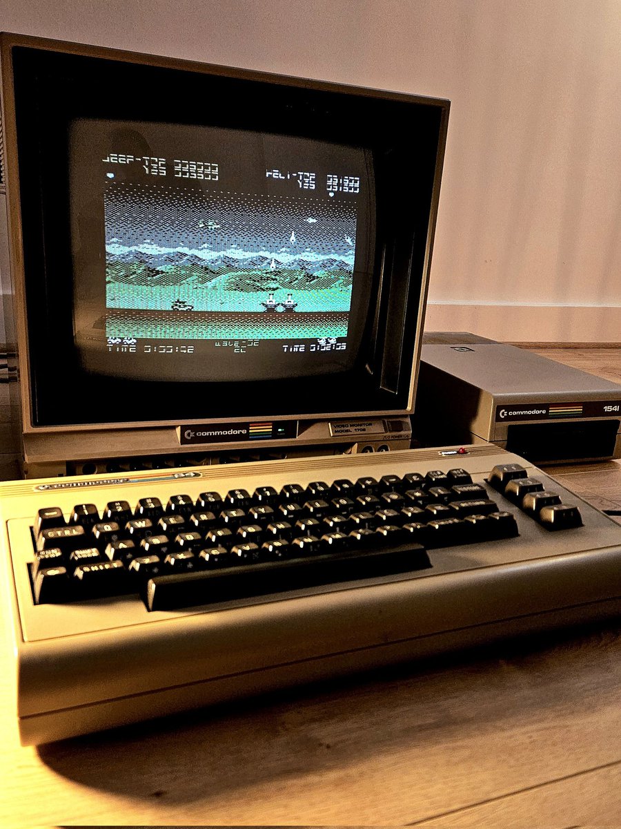 Oh yea, Silkworm on my C64 breadbin... playing it with your pal, you always had the chopper and he had the jeep!
