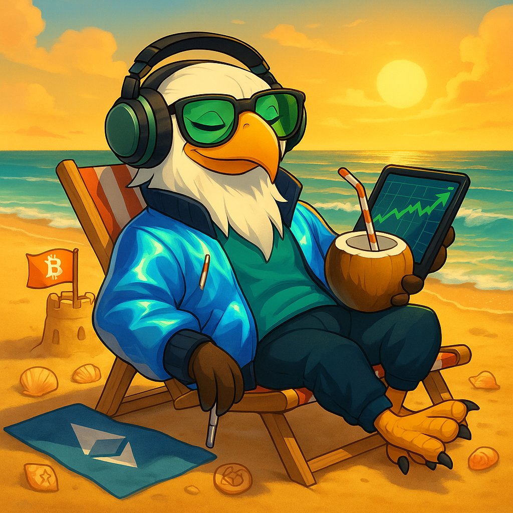 🦅 #Nige is chilling at the beach today… but don’t get it twisted.
We’re recharging with purpose, because next week, we rise. 🌊📈

A new era is loading.
A fresh identity.
A brand that fully aligns with our mission to empower the next billion.

Are you ready for what’s coming?