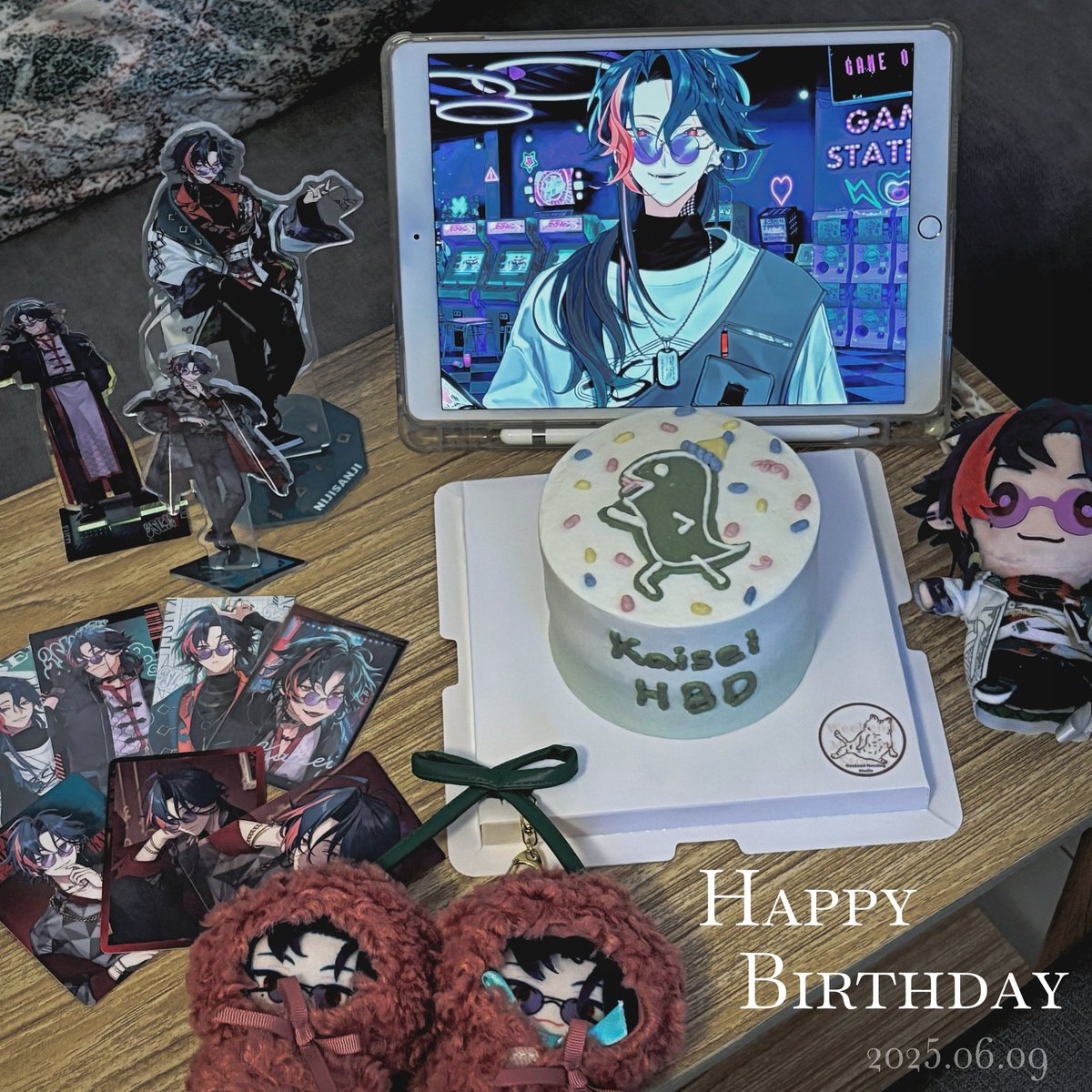 modoooxoxo's tweet photo. ⟡.·*.----------------------------⟡.·*.
        魁星お誕生日おめでとう🍰
                #魁星誕生日2025
⟡.·*.----------------------------⟡.·*.

健康で幸せに生きててくれたら嬉しいな
これからも応援してます！ https://t.co/eWUsiNoMDW