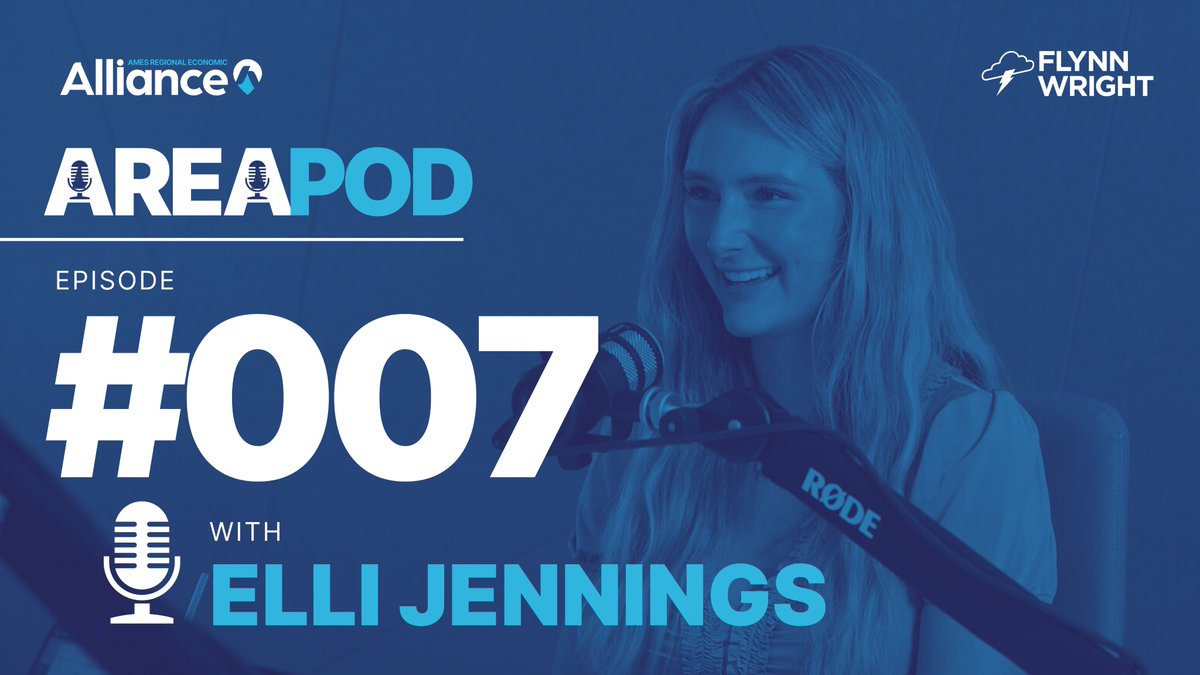 Episode #007 of the AREA Podcast is now live, featuring Elli Jennings. With a social media following in the tens of thousands, she has built a trusted brand by celebrating community and using digital platforms to connect with people in meaningful ways. amesalliance.com/podcast/