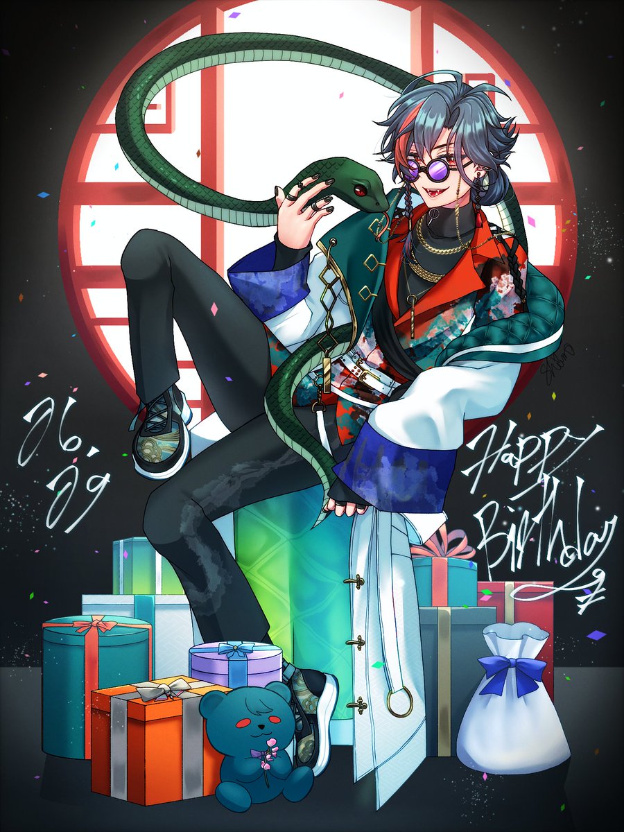 #魁星誕生日2025
 #かいせ絵
おめでとうございます✨