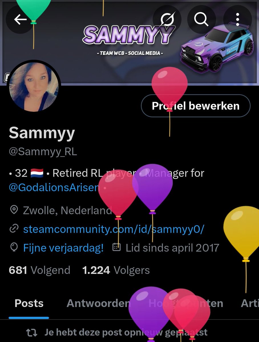Happy balloon day to me  🥳
