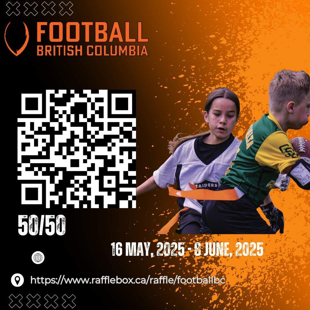 It’s like playing the lottery, but with better odds and a better cause 💛🏈
Grab your 50/50 tickets before the draw closes: rafflebox.ca/raffle/footbal…

*Must be 19 or older to participate*