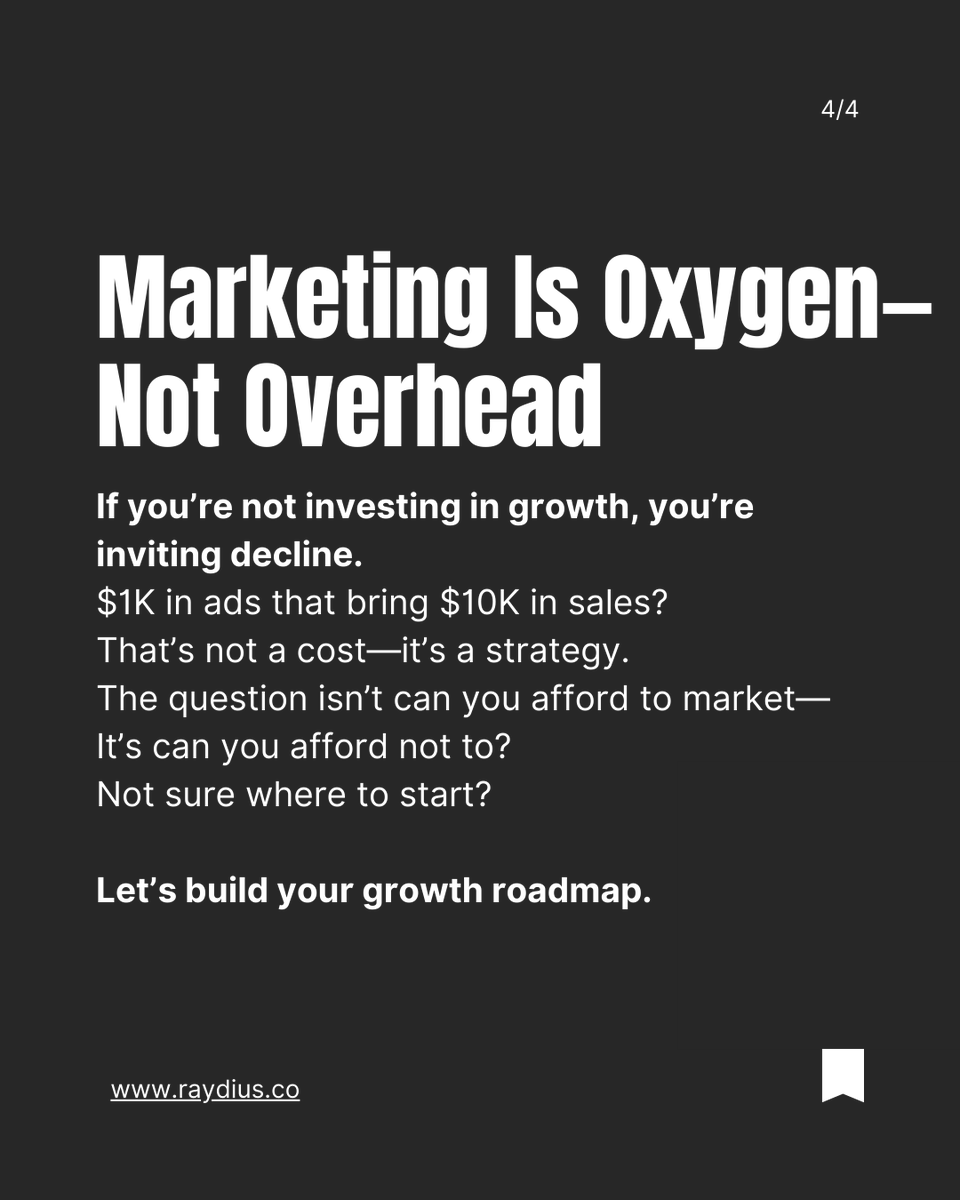 growwithraydius's tweet photo. How Much Should You Really Spend?
If marketing feels like a “maybe later” expense... It’s time to flip that mindset. Because no marketing = no momentum.
Let’s talk strategy. ->

#Raydius #FamilyEntertainment #MarketingTips #SEOStrategy #LBE #EmailMarketing #BrandStrategy https://t.co/nRgKWB7S6C