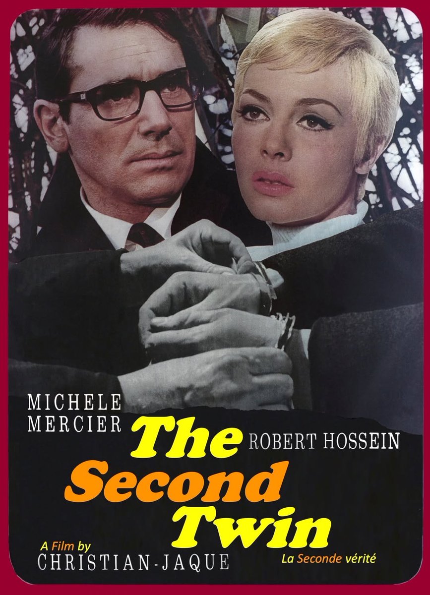 Disc-Connected (@disc_connected) on Twitter photo ***ANNOUNCEMENT***
Coming soon on Blu-ray in the US from <a href="/KinoLorber/">Kino Lorber</a>: #TheSecondTwin (1966)!
4K Restoration by StudioCanal!
aka The Other Truth
Starring Michèle Mercier & Robert Hossein
Music by Jacques Loussier (Dark of the Sun)
Shot by Pierre Petit (Birds of Prey)
Based on a ***ANNOUNCEMENT***
Coming soon on Blu-ray in the US from <a href="/KinoLorber/">Kino Lorber</a>: #TheSecondTwin (1966)!
4K Restoration by StudioCanal!
aka The Other Truth
Starring Michèle Mercier & Robert Hossein
Music by Jacques Loussier (Dark of the Sun)
Shot by Pierre Petit (Birds of Prey)
Based on a