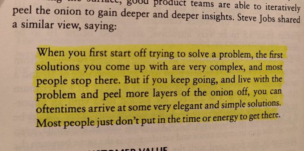 One of Steve Jobs' best lines.

simplicity is so hard.