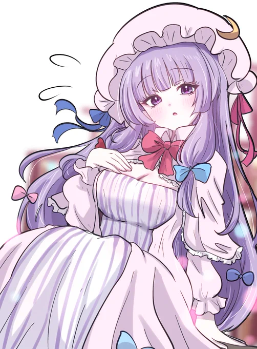 #6月9日はパチュリーの日 #東方プロジェクト むきゅー!