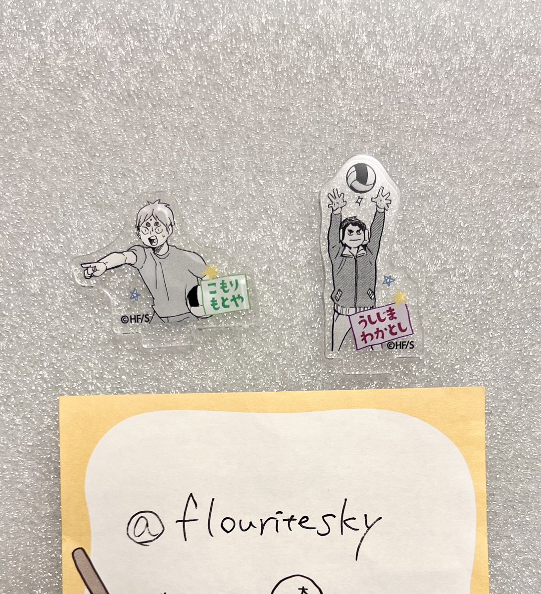 flouritesky's tweet photo. 【譲渡】ハイキュー フォンパーク アクリルminiフィギュア アクスタ 幼少期

譲: 牛島､古森

求:定価(+送料)

郵送or都内手渡し

お気軽にお声がけください！ https://t.co/3aB2fVep5d