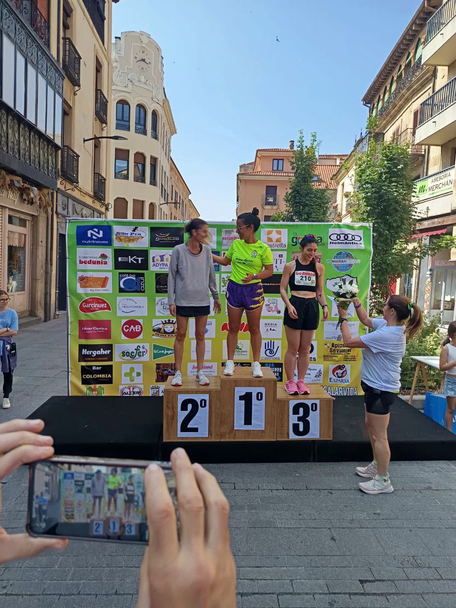 🥇Silvia primera en su categoría en la Media Maratón El Puerto-Base Naval
🥇Monica primera en la general del 10K de la XI Carrera Solidaria por la Donación de Organos Memorial Carmelo Martín