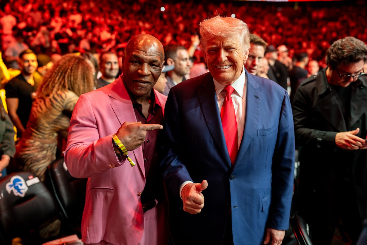 President Donald J. Trump X <a href="/MikeTyson/">Mike Tyson</a> 🔥
