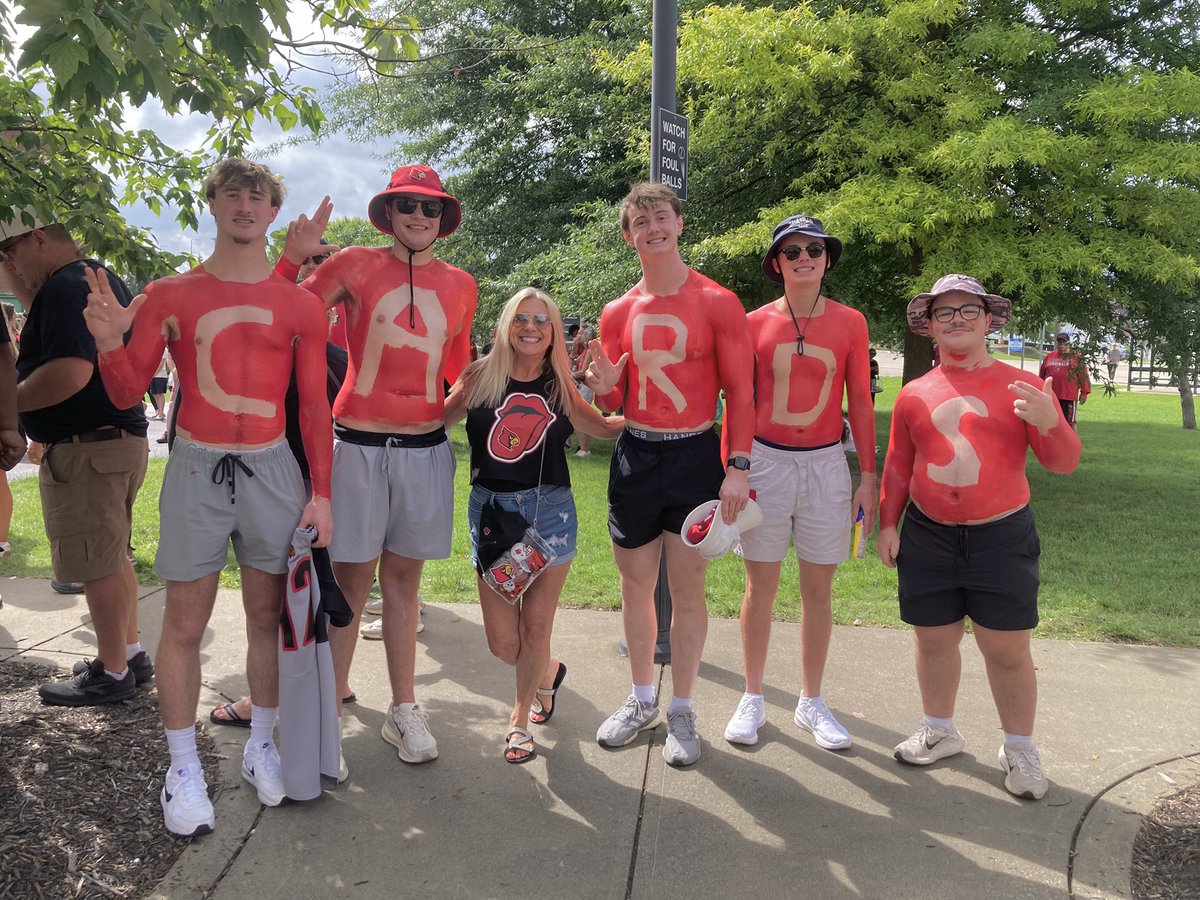 Karen Evans (@cardsgirl8) on Twitter photo Let’s flipping GO <a href="/LouisvilleBSB/">Louisville Baseball</a> ❤️⚾️❤️⚾️ #gocards #CARDS <a href="/NCAABaseball/">NCAA Baseball</a> <a href="/ACCBaseball/">ACC Baseball</a> #beatMiami #roadtoOmaha Let’s flipping GO <a href="/LouisvilleBSB/">Louisville Baseball</a> ❤️⚾️❤️⚾️ #gocards #CARDS <a href="/NCAABaseball/">NCAA Baseball</a> <a href="/ACCBaseball/">ACC Baseball</a> #beatMiami #roadtoOmaha
