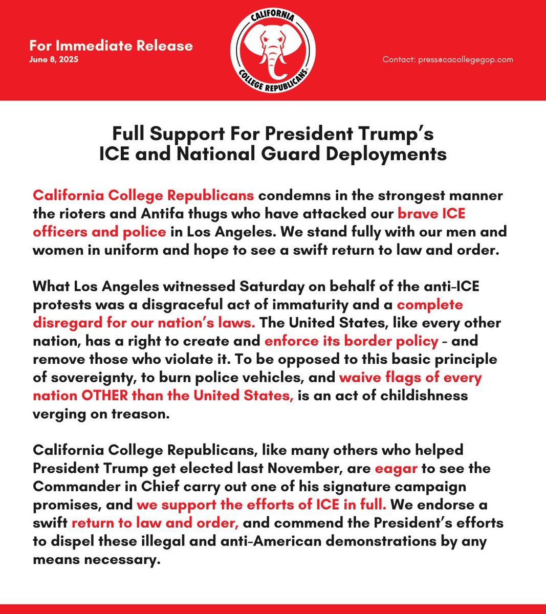We stand with <a href="/ICEgov/">U.S. Immigration and Customs Enforcement</a>