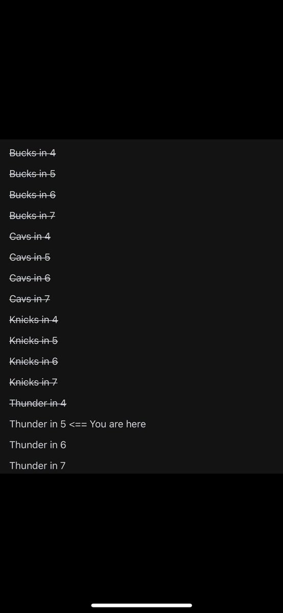 Game 2 tonight. 😂

I have OKC winning this one though. Still funny.