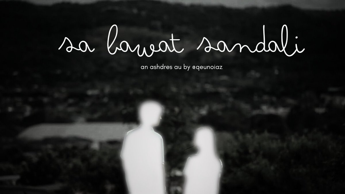 sa bawat sandali

they say, don't fall in love when you're mentally unstable pero sabi lang naman nila.

an #ashdres au wherein aa and ash met in an anonymous chat platform, both seeking for comfort they've been yearning for.

will this connection mend the two or break them more?