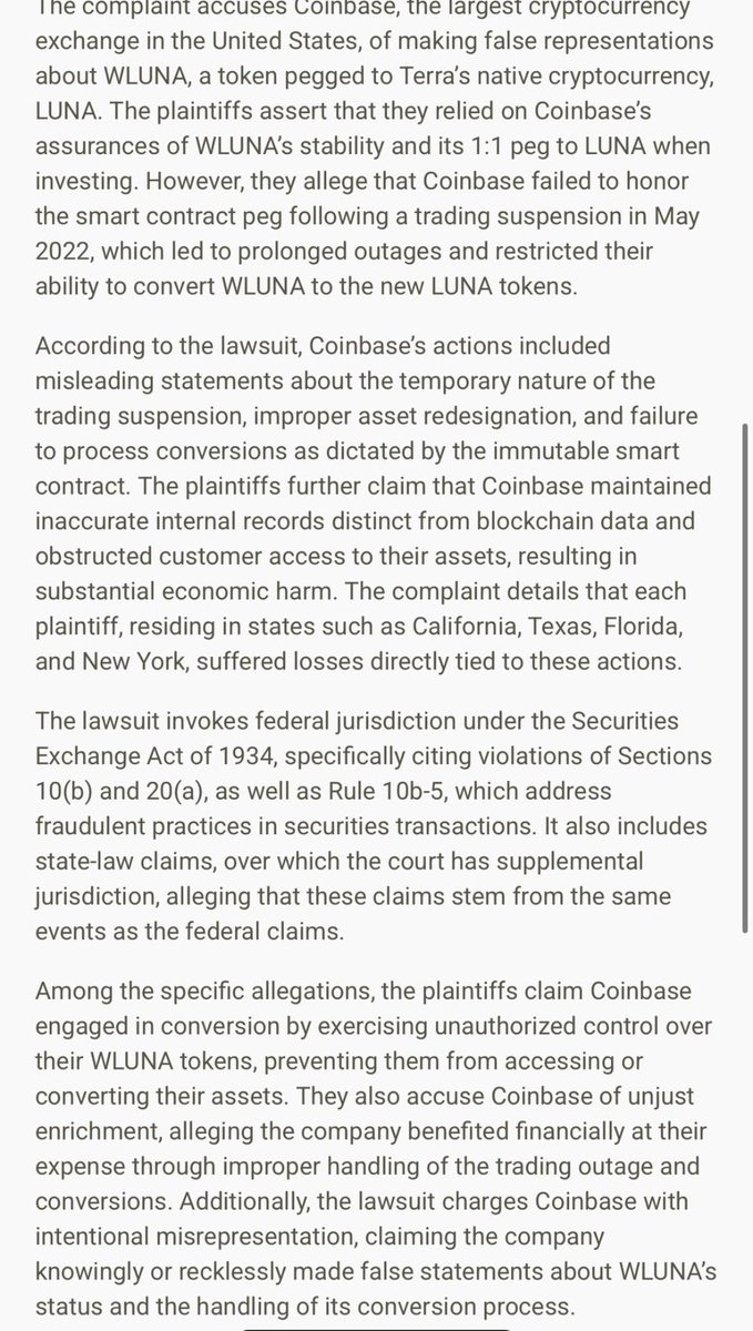 sumo_moon's tweet photo. The Truth always comes out  @brian_armstrong  @iampaulgrewal  3 years of silence and rigging a immutable contract is fraud. Altering a contract not to show correct price is fraud not giving airdrops  is fraud.  @Wluna #wluna $wluna time to speak to investors instead of ignoring https://t.co/mbRYaiKl9T