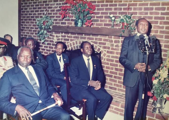 "Dr. Robert Ouko shot himself in the head, broke his legs, poured conc sulphuric acid on himself, set himself on fire then carefully lay on his back, patiently waiting for his charred cadaver to be discovered at Got Alila."

It's same script. Albert Ojwang was  killed period!