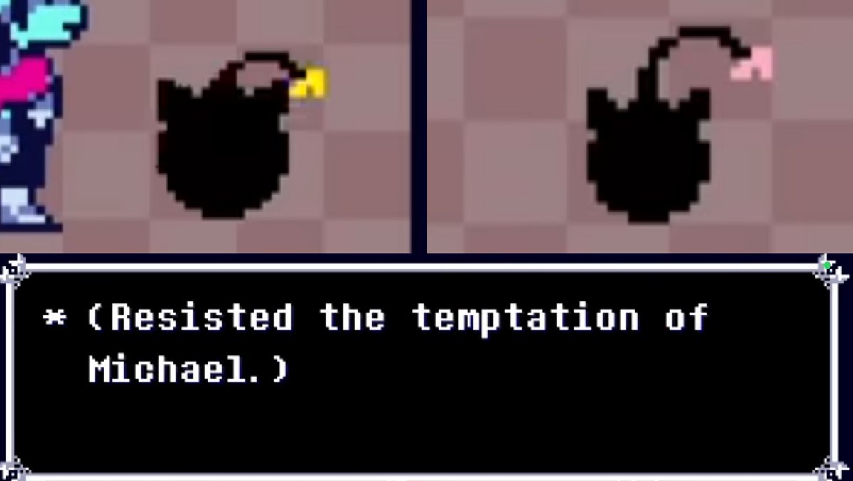 // deltarune spoilers

how does he even come up with this stuff