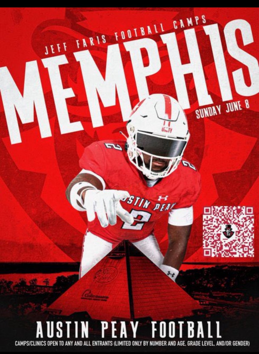 Cayden Buford (@cayden_buford) on Twitter photo I will be attending Austin Peay football camp today <a href="/coachsauce__/">Rodney Saulsberry Jr.</a> <a href="/jmgreene7/">Justin Greene MBA MSML</a> <a href="/WhitehavenTiger/">WhitehavenFootball</a> <a href="/Coach_Shugg/">Shane “Shugg” Tucker</a> <a href="/SaulsberrySr/">Coach Rodney Saulsberry Sr</a> I will be attending Austin Peay football camp today <a href="/coachsauce__/">Rodney Saulsberry Jr.</a> <a href="/jmgreene7/">Justin Greene MBA MSML</a> <a href="/WhitehavenTiger/">WhitehavenFootball</a> <a href="/Coach_Shugg/">Shane “Shugg” Tucker</a> <a href="/SaulsberrySr/">Coach Rodney Saulsberry Sr</a>
