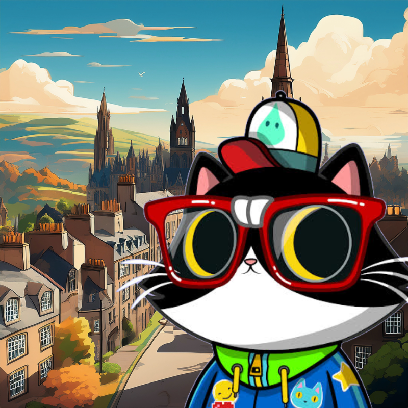 Next stop: #Edinburgh! AFR3D struts her 3D-printed specs along the Royal Mile, vibing to bagpipe beats!  Join her global tour, claim your #Solana #Airdrop, and dive into the #AFR3D revolution! Get free tokens now at africar3d.com  #SolanaAirdrop