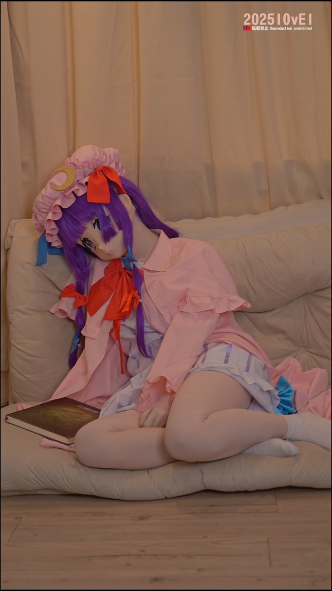 帕琪日!!
むきゅー!!!!
 #6月9日はパチュリーの日 
 #東方Project  #パチュリー #6月9日はむきゅーの日 #パチュリー #パチュリーの日 #むきゅーの日 #kigurumi  #着ぐるみ