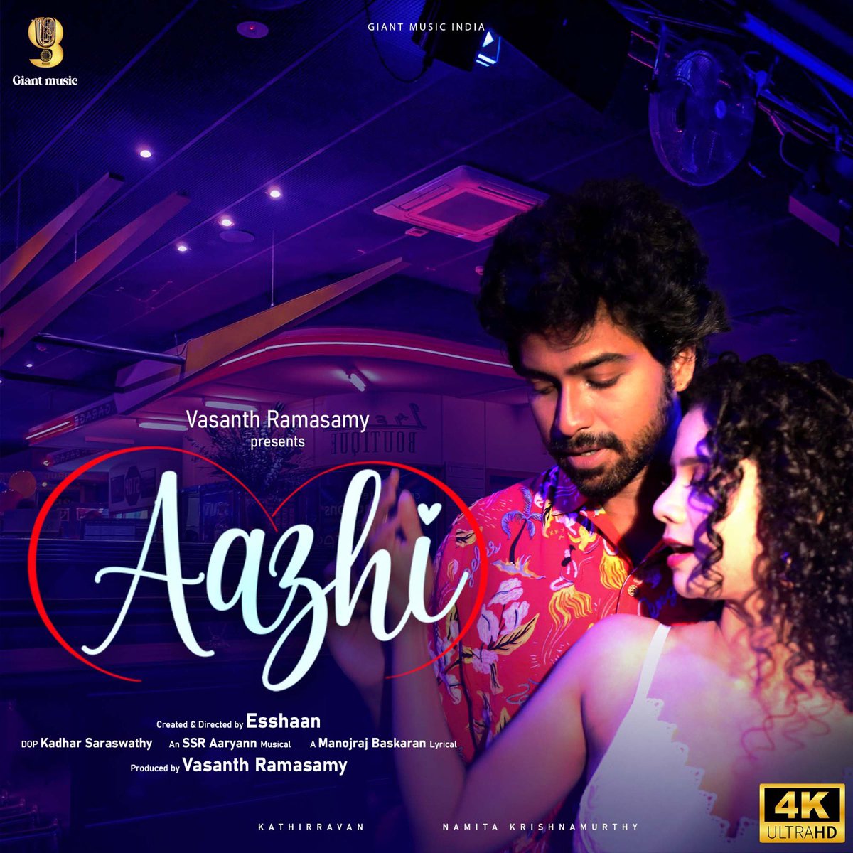 AAZHI music video out now🎶🙌

youtu.be/QyzplPDSzzo?si…

For more latest songs &amp; videos, subscribe 👉 youtube.com/giantmusicindia 

© 2025 Giant Music India @giantmusicofficial

#Aazhi #GiantMusicIndia #IndependentAlbumSong #MusicVideo #Tamil #Love